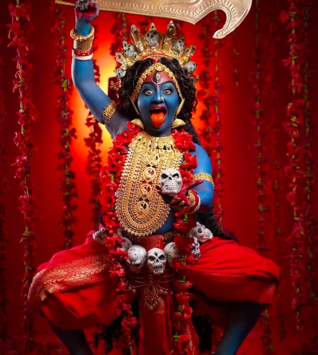 Goddess Kali divine form